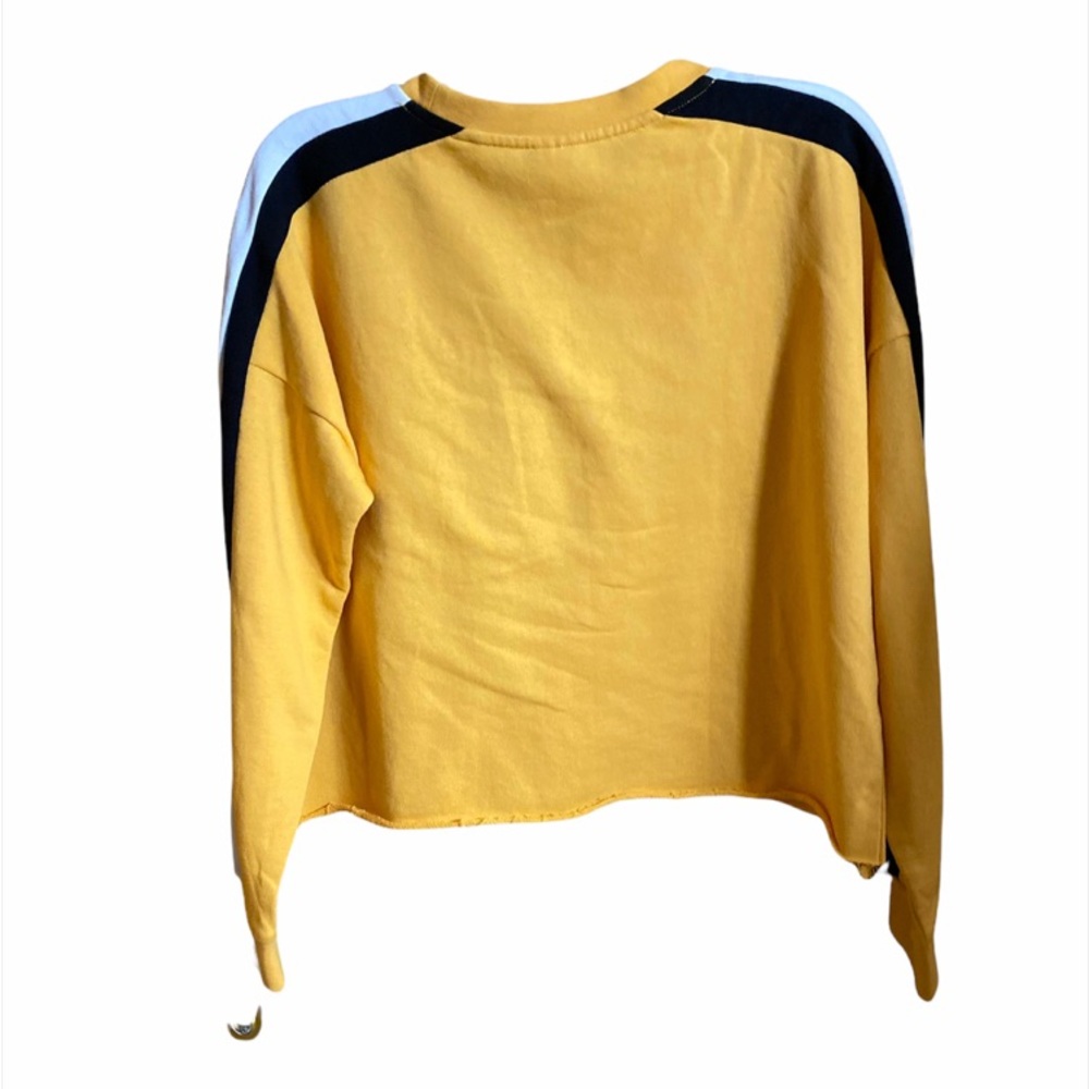 Xlarge Gold Cropped Sweatshirt - Picture 2 of 4